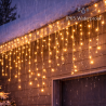 Cortina de Guirnalda Exterior LED con Usb 3*3m  2700K
