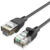 Cable de red rj45 utp vention ibibh cat.6a/ 2m/ negro