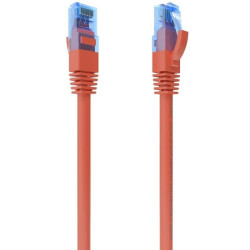 Cable de red rj45 awg26 cca utp aisens a135-0786 cat.6/ 30cm/ rojo