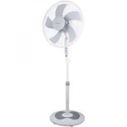 Ventilador de pie grunkel fan-165r/ 50w/ 5 aspas 40cm/ 3 velocidades