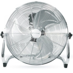 Ventilador de suelo industrial grunkel met-h18industrial/ 90w/ 3 aspas 45cm/ 3 velocidades
