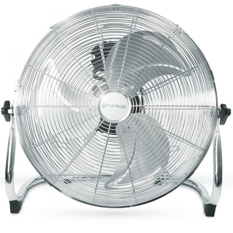 Ventilador de suelo industrial grunkel met-h18industrial/ 90w/ 3 aspas 45cm/ 3 velocidades