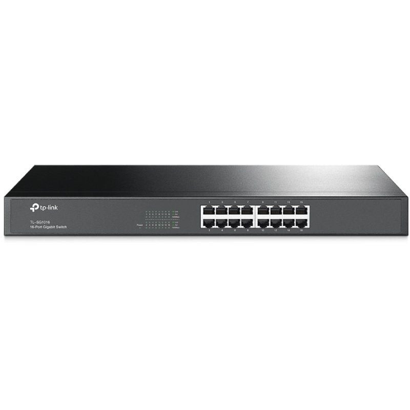 Switch tp-link tl-sg1016 16 puertos/ rj-45 10/100/1000 Switch tp-link tl-sg1016 16 puertos/ rj-45 10/100/1000