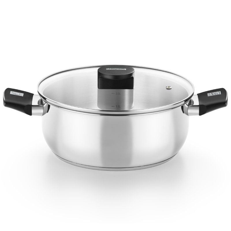Cacerola monix elite m240326/ ø26cm/ aluminio fundido/ apta para inducción
