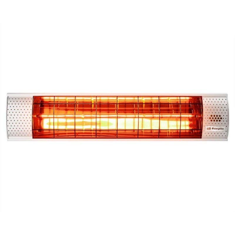 Estufa halógena orbegozo phf 45/ 1 nivel de potencia/ 2000w