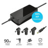 Cargador de portátil trust maxo para hp/ 90w/ automático/ 4 conectores/ voltaje 18-20v
