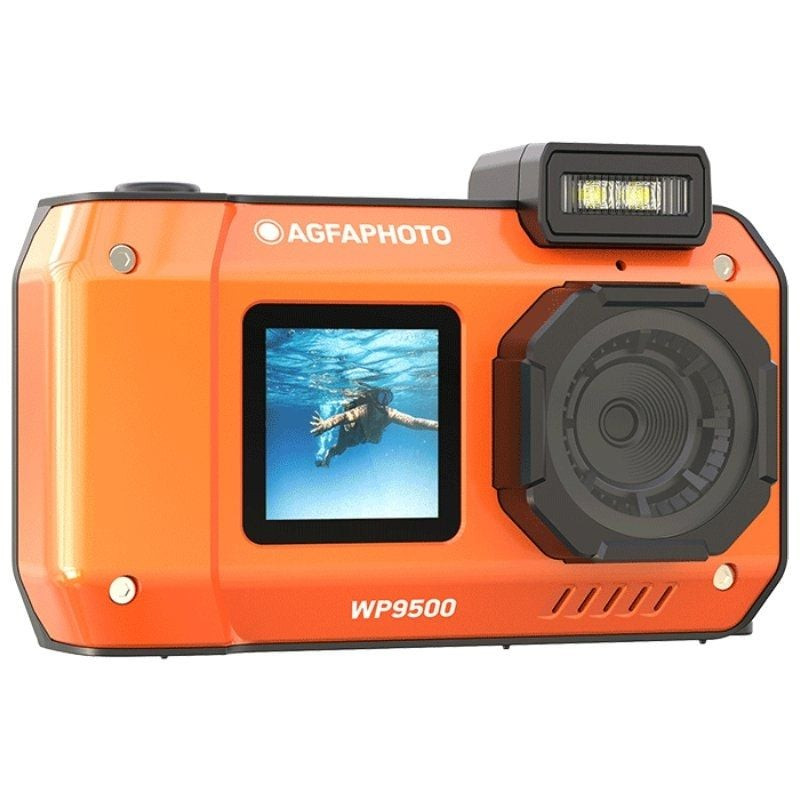 Cámara digital deportiva agfaphoto realishot wp9500/ 24mp/ naranja Cámara digital deportiva agfaphoto realishot wp9500/ 24mp/ naranja