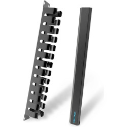 Organizador de cables de red vention khab0/ 24 puertos