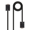 Cable svga nanocable 10.15.1305/ vga macho - vga macho/ 5m/ negro