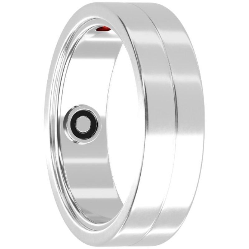 Anillo inteligente maxcom mr100 talla 10/63/ ø20.1mm/ notificaciones/ frecuencia cardíaca/ plata Anillo inteligente maxcom mr100 talla 10/63/ ø20.1mm/ notificaciones/ frecuencia cardíaca/ plata