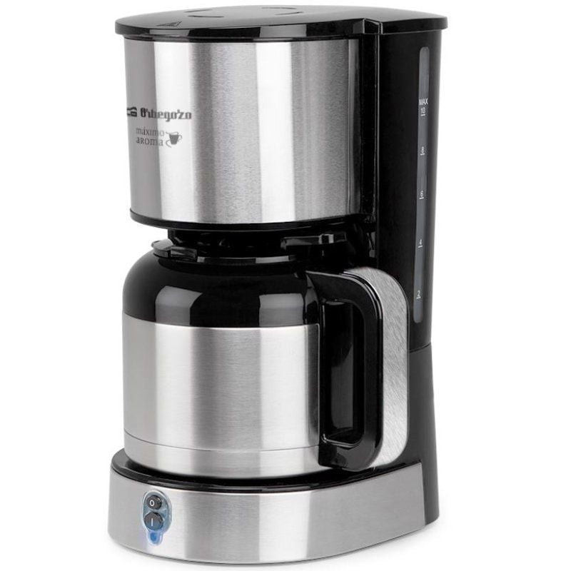 Cafetera de goteo orbegozo cg 5020/ 12 tazas/ plata Cafetera de goteo orbegozo cg 5020/ 12 tazas/ plata
