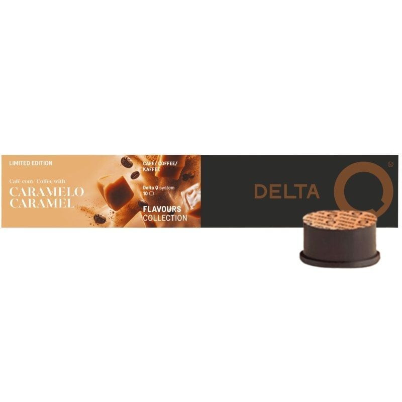 Cápsula delta caramelo para cafeteras delta/ caja de 10 Cápsula delta caramelo para cafeteras delta/ caja de 10