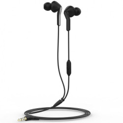 Auriculares intrauditivos muvit for change mchph0004/ con micrófono/ jack 3.5/ negros