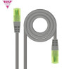 Cable de red rj45 utp nanocable 10.20.1400-l25 cat.6/ 25cm/ gris