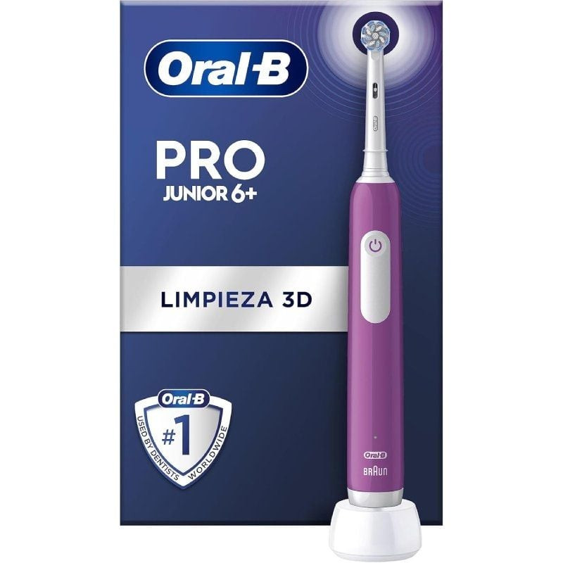 Cepillo dental braun oral-b pro junior 6+/ purpura Cepillo dental braun oral-b pro junior 6+/ purpura