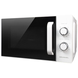 Microondas grunkel mwg-20ma/ 700w/ capacidad 20l/ función grill/ blanco