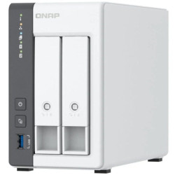 Nas qnap ts-216g/ 2 bahías 3.5'- 2.5'/ 4gb ddr4/ formato torre