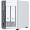Nas qnap ts-216g/ 2 bahías 3.5'- 2.5'/ 4gb ddr4/ formato torre