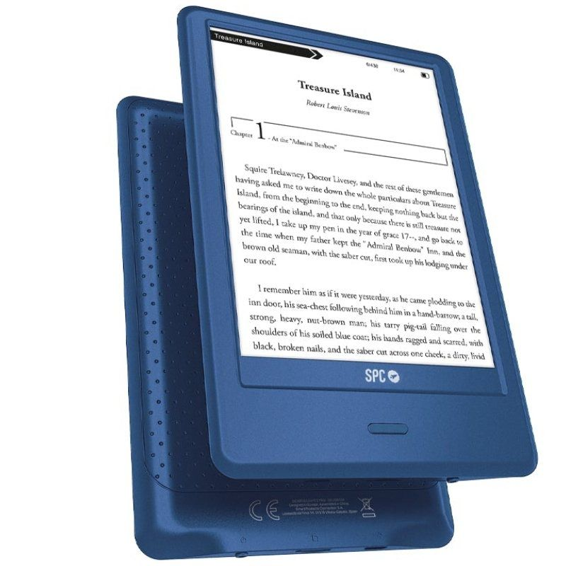 Libro electrónico spc dickens light 2 pro/ 6'/ tinta electrónica/ azul Libro electrónico spc dickens light 2 pro/ 6'/ tinta electrónica/ azul