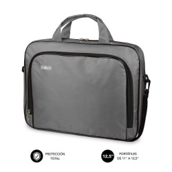 Maletín subblim oxford para portátiles hasta 12.5'/ gris