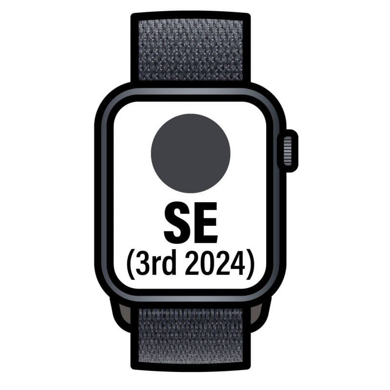 Apple watch se 3rd v2/ gps/ 40mm/ caja de aluminio medianoche/ correa loop deportiva tinta Apple watch se 3rd v2/ gps/ 40mm/ caja de aluminio medianoche/ correa loop deportiva tinta