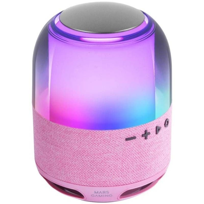Altavoz con bluetooth mars gaming ms-flow/ 15w/ 1.0/ rosa Altavoz con bluetooth mars gaming ms-flow/ 15w/ 1.0/ rosa