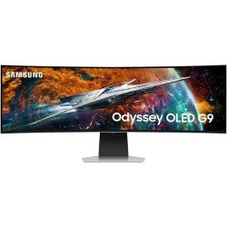 Smart monitor ultraparonamico curvo gaming samsung odyssey oled g9 s49cg950su 49'/ dual qhd/ multimedia/ 0.03ms/ 240hz/ oled/ 