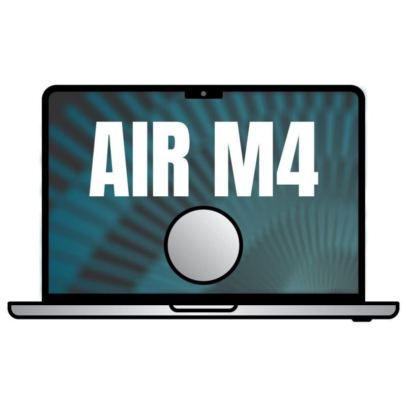 Apple macbook air 15,3'/ m4 10-core cpu/ 16gb/ 256gb ssd/ 10-core gpu/ plata