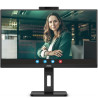 Monitor profesional aoc q27p3qw 27'/ qhd/ webcam/ multimedia/ regulable en altura/ negro