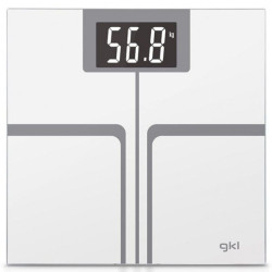 Báscula de baño gkl fitmax white/ hasta 200kg