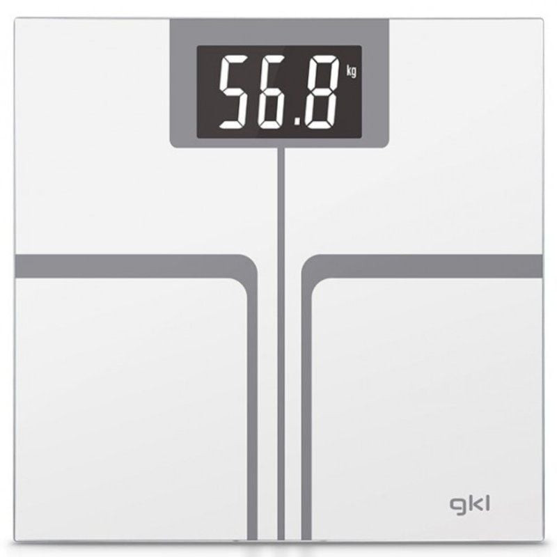 Báscula de baño gkl fitmax white/ hasta 200kg Báscula de baño gkl fitmax white/ hasta 200kg