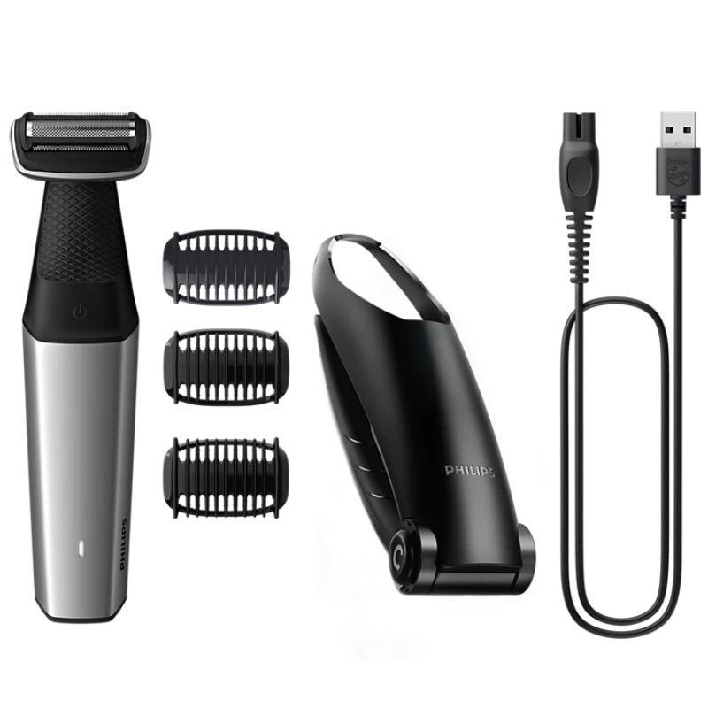 Afeitadora philips bodygroom series 5000 bg5021/ con batería/ 4 accesorios Afeitadora philips bodygroom series 5000 bg5021/ con batería/ 4 accesorios