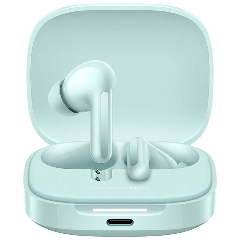 Auriculares bluetooth xiaomi redmi buds 6 con estuche de carga/ autonomía 10h/ verdes Auriculares bluetooth xiaomi redmi buds 6 con estuche de carga/ autonomía 10h/ verdes