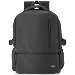 Mochila aisens asbg-bp086-bk para portátiles hasta 15.6'/ impermeable/ negro