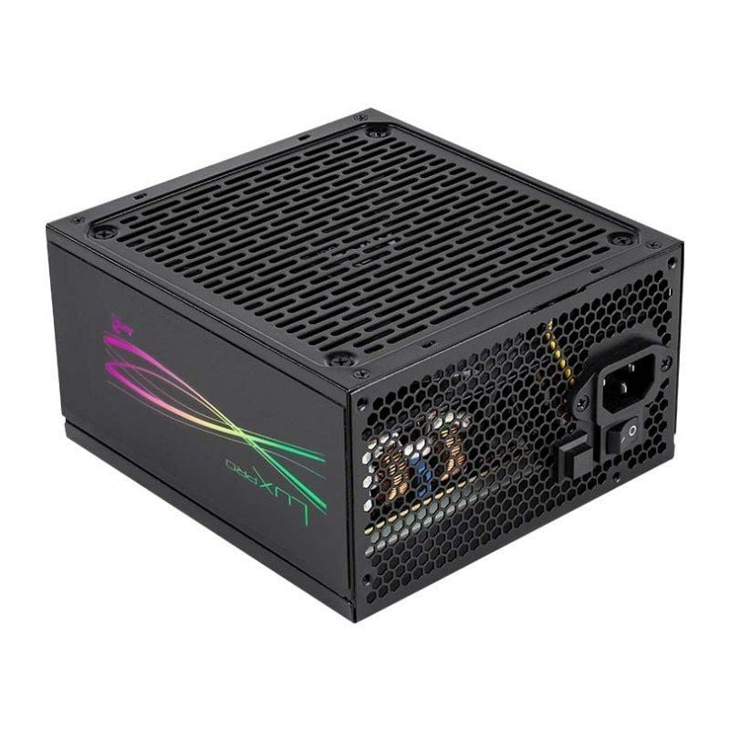Fuente de alimentación aerocool luxpro rgb650m/ 650w/ ventilador 14cm/ 80 plus bronze Fuente de alimentación aerocool luxpro rgb650m/ 650w/ ventilador 14cm/ 80 plus bronze