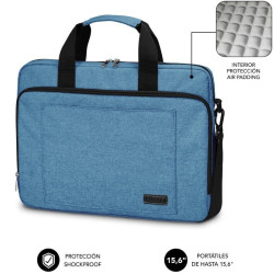 Mochila subblim air padding laptop bag para portátiles hasta 15.6'/ azul