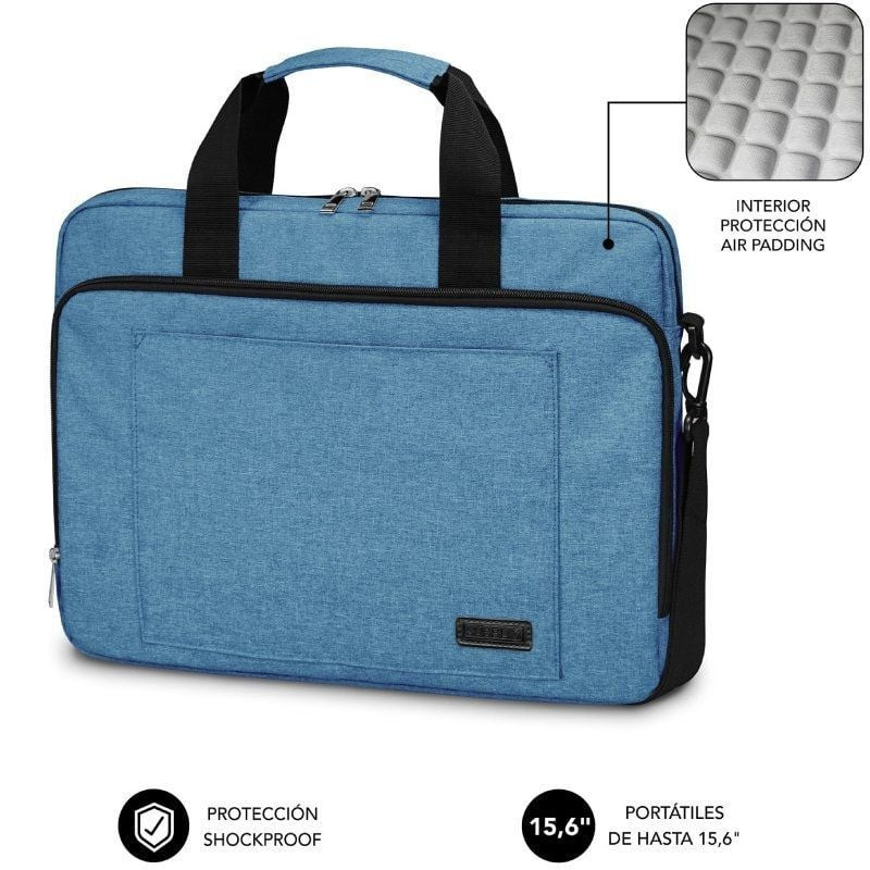 Mochila subblim air padding laptop bag para portátiles hasta 15.6'/ azul Mochila subblim air padding laptop bag para portátiles hasta 15.6'/ azul