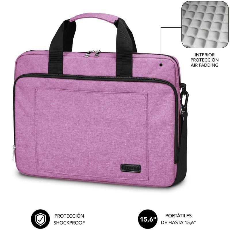 Mochila subblim air padding laptop bag para portátiles hasta 15.6'/ rosa Mochila subblim air padding laptop bag para portátiles hasta 15.6'/ rosa