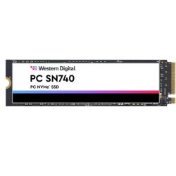 Disco ssd western digital pc sn740 512gb/ m.2 2280 pcie/ full capacity