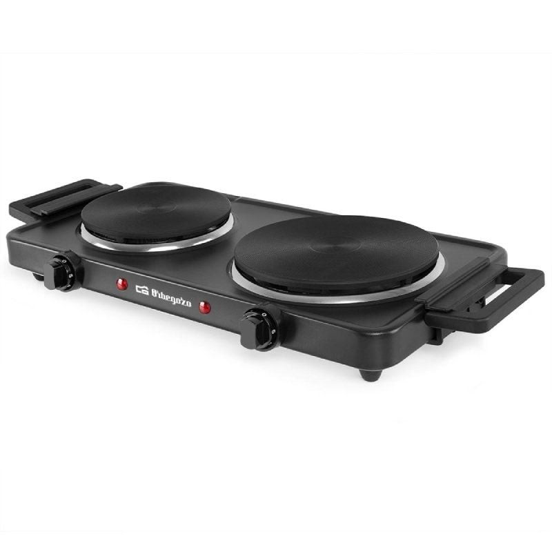 Cocina eléctrica orbegozo pe2855/ 2 placas 155 y 185mm/ 1000w - 1500w Cocina eléctrica orbegozo pe2855/ 2 placas 155 y 185mm/ 1000w - 1500w