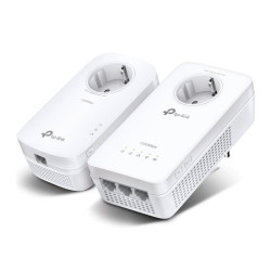 Adaptador powerline tp-link av1300 1300mbps/ alcance 300m/ pack de 2