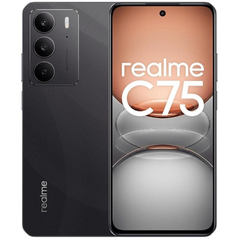 Smartphone realme c75 8gb/ 256gb/ 6.72'/ negro