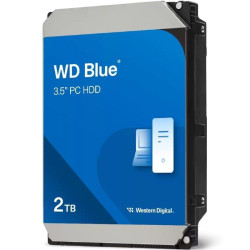 Disco duro western digital wd blue pc desktop 2tb/ 3.5'/ sata iii/ 64mb