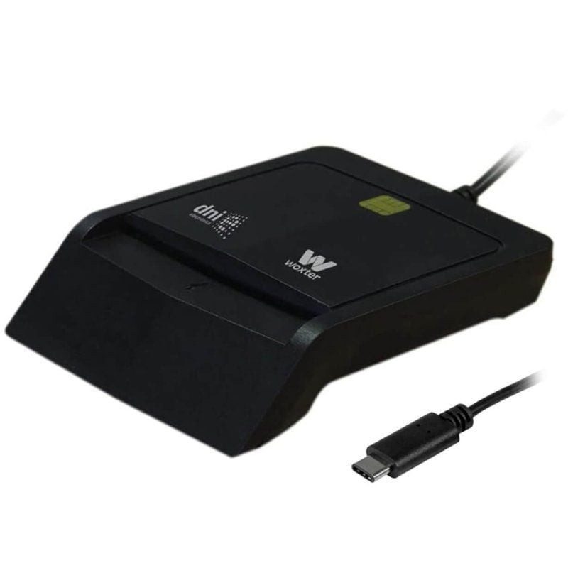 Lector de dni y tarjetas woxter pe26-200/ negro/ usb 2.0 Lector de dni y tarjetas woxter pe26-200/ negro/ usb 2.0