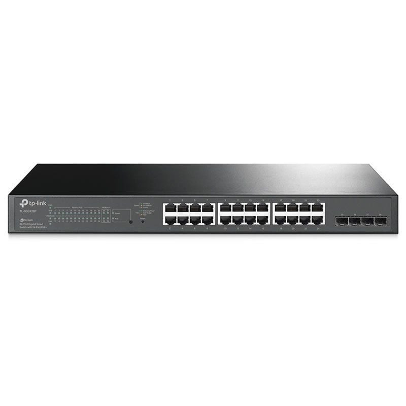Switch tp-link omada smart gigabit tl-sg2428p 28 puertos/ rj-45 10/100/1000 poe/ sfp Switch tp-link omada smart gigabit tl-sg2428p 28 puertos/ rj-45 10/100/1000 poe/ sfp