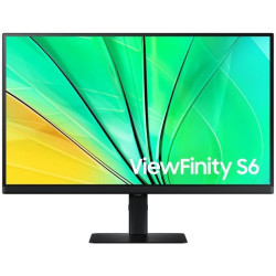 Monitor profesional samsung viewfinity s6 s27d600eau 27'/ qhd/ regulable en altura/ negro