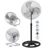 Ventilador 3 en 1 orbegozo pws 0547/ sobremesa/ pie/ pared/ 90w/ 3 aspas 45cm/ 3 velocidades
