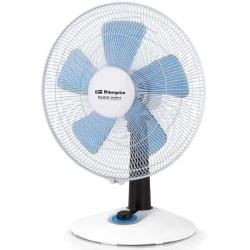 Ventilador de sobremesa orbegozo tf 0138/ 45w/ 5 aspas 35cm/ 4 velocidades
