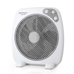 Ventilador de suelo orbegozo box fan bf 0140/ 60w/ 4 aspas 40cm/ 3 velocidades