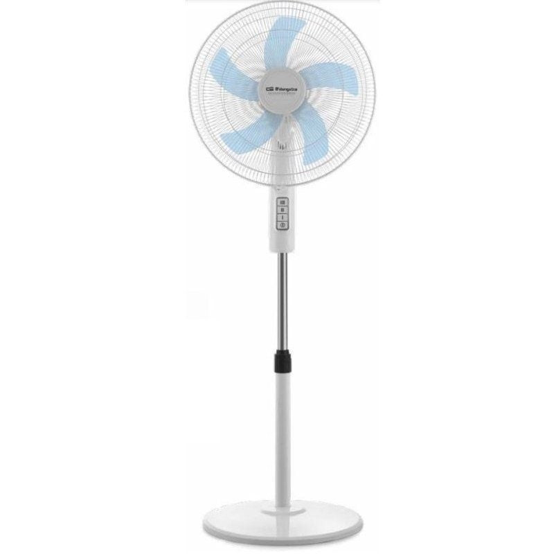 Ventilador de pie orbegozo sf 1040/ 45w/ 5 aspas 40cm/ 3 velocidades